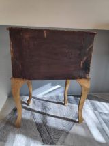 chevet style vénitien du XIXe siècle doré à la feuille d'or