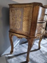 chevet style vénitien du XIXe siècle doré à la feuille d'or