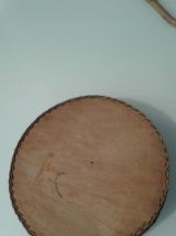 Plateau de service rotin.