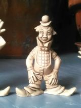 6 figurines clown - Made in Hong Kong - Années 70