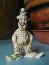 6 figurines clown - Made in Hong Kong - Années 70