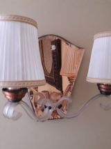 1 lot de 2 appliques vintage années 50