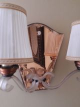 1 lot de 2 appliques vintage années 50