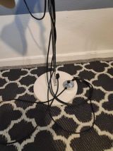 lampadaire style Monix blanc, 3 spots