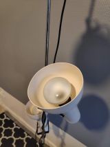 lampadaire style Monix blanc, 3 spots