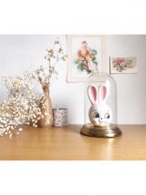 Dévidoir tire-ficelle lapin en céramique 