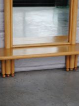 Miroir en bois 1970