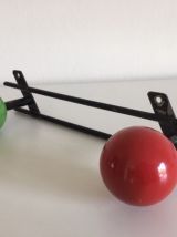 Porte manteau vintage boules