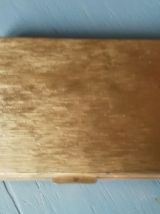 Ancien poudrier en métal doré - Patrys 