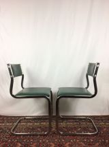 Paire de chaises "cantilever" vintage