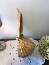 Panier mural en osier - Vide poches