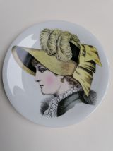 Assiettes sérigraphiées belle époque
