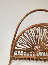 Porte-revue en rotin