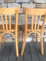 chaises  Baumann  bistrot bois 