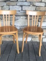 chaises  Baumann  bistrot bois 