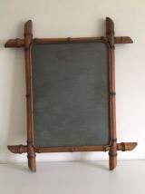 Miroir vintage  bambou