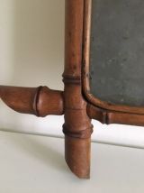 Miroir vintage  bambou