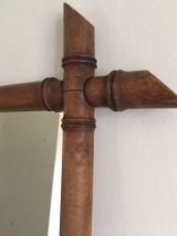 Miroir vintage  bambou