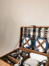 Panier osier pour pique-nique