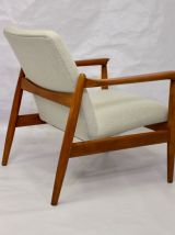  Fauteuil vintage GFM-142 ? 1960 EDMUND HOMA entièrement res