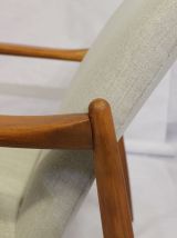  Fauteuil vintage GFM-142 ? 1960 EDMUND HOMA entièrement res