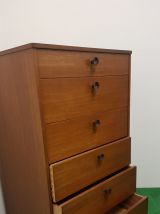 Semainier vintage en teck