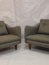 Paire de fauteuils de Michel Mortier 1960 Steiner France 196