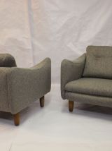 Paire de fauteuils de Michel Mortier 1960 Steiner France 196