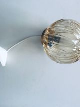 Suspension vintage boule en verre