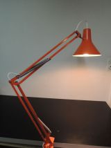 Lampe d'architecte orange