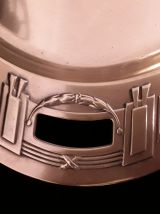 Service café  en cuivre  commémoration mariage 1886-1911