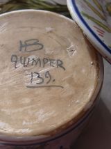 beurrier baratte  signé HB / vide-poche