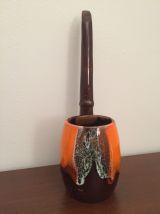 Vallauris forme de pipe haute : cendrier ou vase vintage