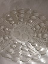 5 coupelles en verre moulé