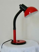 Lampe de bureau vintage rouge