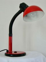 Lampe de bureau vintage rouge