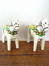 Deux petits chevaux peints