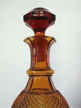 Carafe ambrée années 60