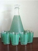 Service carafe et 8 verres