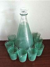 Service carafe et 8 verres