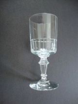 Set 6 petits verres cristal coloré