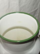 Pot à lait vintage à décor de cerises