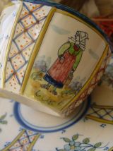 Tasse et soucoupe anciennes QUIMPER