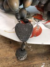 Chapelet en bois ancien 