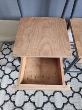 chevets d'internat chaises des années 50