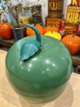 Seau à glaçons pomme verte vintage
