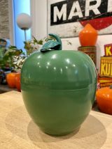 Seau à glaçons pomme verte vintage