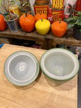 Seau à glaçons pomme verte vintage