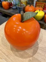Seau à glaçons pomme orange vintage
