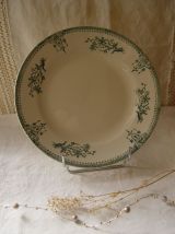 6 assiettes  anciennes Saint AMAND